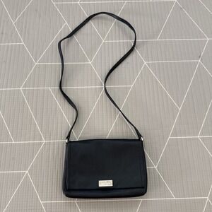 Kate Spade Black‎ Leather Crossbody Purse Small